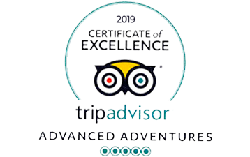 Trip Advisor Excellence certificate Advanced Adventures