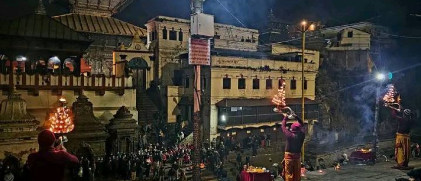 Pashupatinath Sandhaya (evening) Aarati Tour